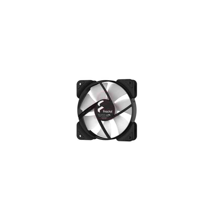 FRACTAL VENTOLINA CASE ASPECT 12 RGB PWM BLACK FRAME 3-PACK
