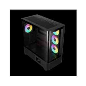 GAMDIAS CASE MID TOWER ATLAS P2 CG 2xTG 4x120mm ARGB+HUB DISPLAY