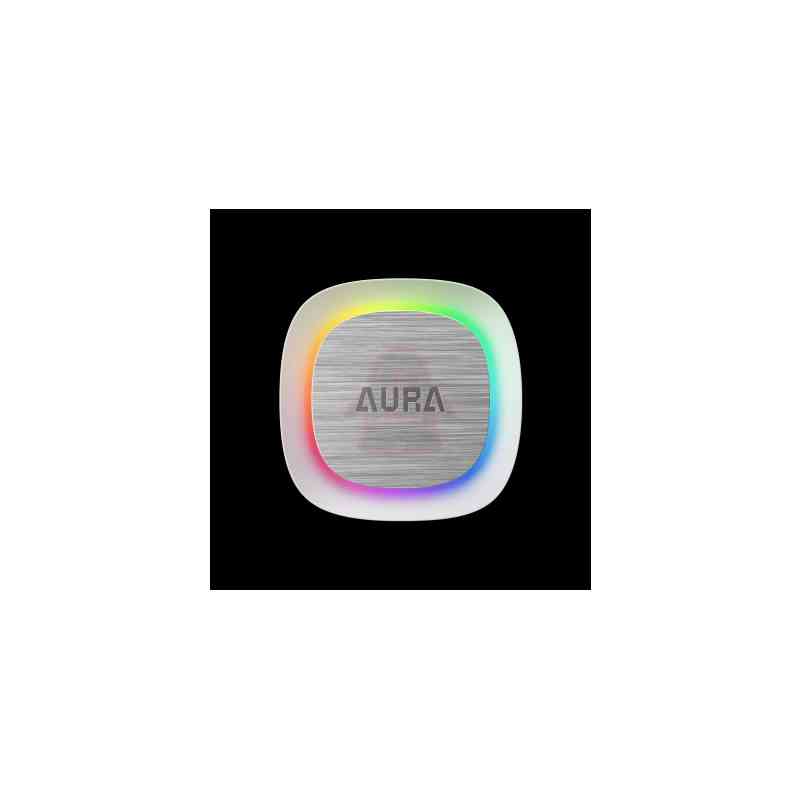 GAMDIAS RAFF.LIQUIDO AURA GL240 V2 WHITE 2xFAN ARGB