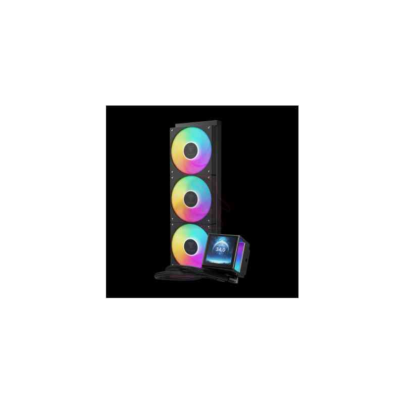 GAMDIAS RAFF.LIQUIDO CHIONE P5-360 3xFAN ARGB 3.4'' LCD 480*480 DISPLAY