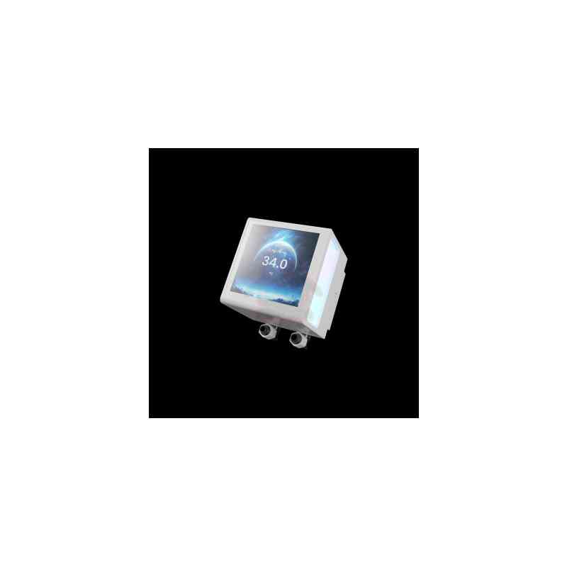 GAMDIAS RAFF.LIQUIDO CHIONE P5-360 WH 3xFAN ARGB 3.4'' LCD 480*480 DISPLAY