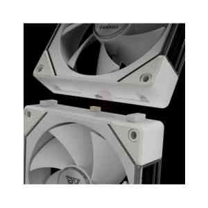 GAMDIAS VENTOLA CASE AEOLUS P2-1201 BIANCO ARGB PWM FAN 120mm