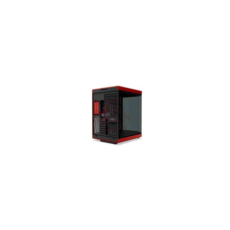 HYTE CASE MID TOWER DC Y70 BLK/RD 4xSLOTS GPU 3*TG CS-HYTE-Y70-BR