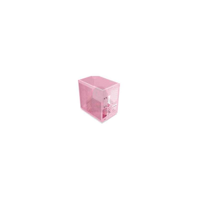 HYTE CASE MID TOWER DC Y70 STRAWBERRY MILK 4xSLOTS GPU 3*TG CS-HYTE-Y70-SM