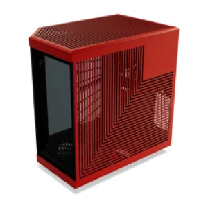 HYTE CASE MID TOWER  Y70 TOUCH INFINITE BLACK CHERRY  BLK/RD 4xSLOTS GPU 2*