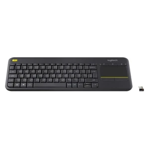 LOGITECH KEYBOARD TASTIERA QWERTY ITALIANA WIRELESS k400 PLUS NERA 0 PLUS BLACK