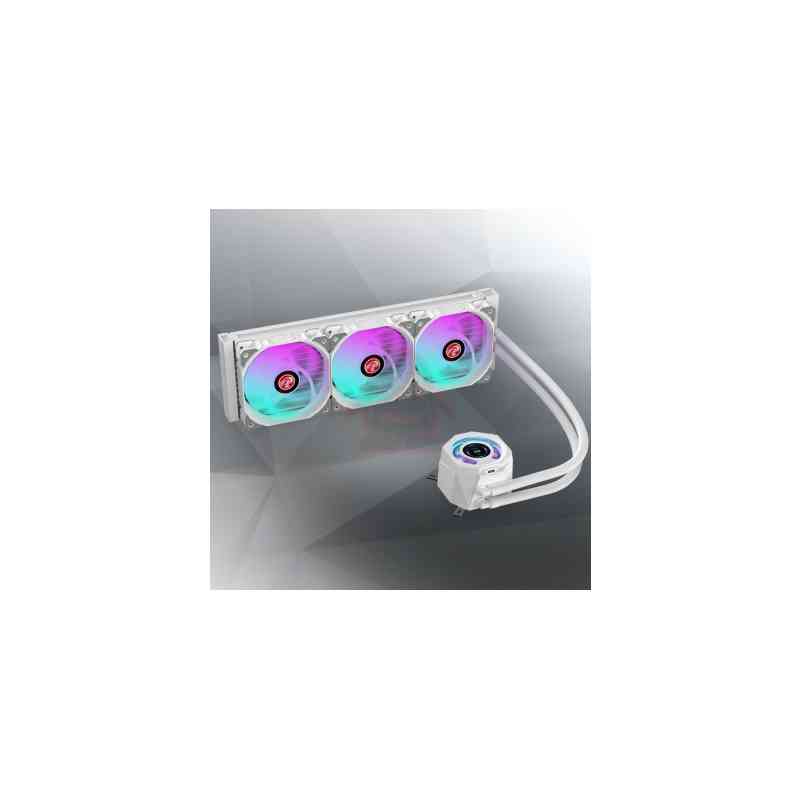 RAIJINTEK RAFF CPU LIQUIDO CYCLOPS 360 WHITE ARGB PWN LCD TFT 1.4 0R10B0022