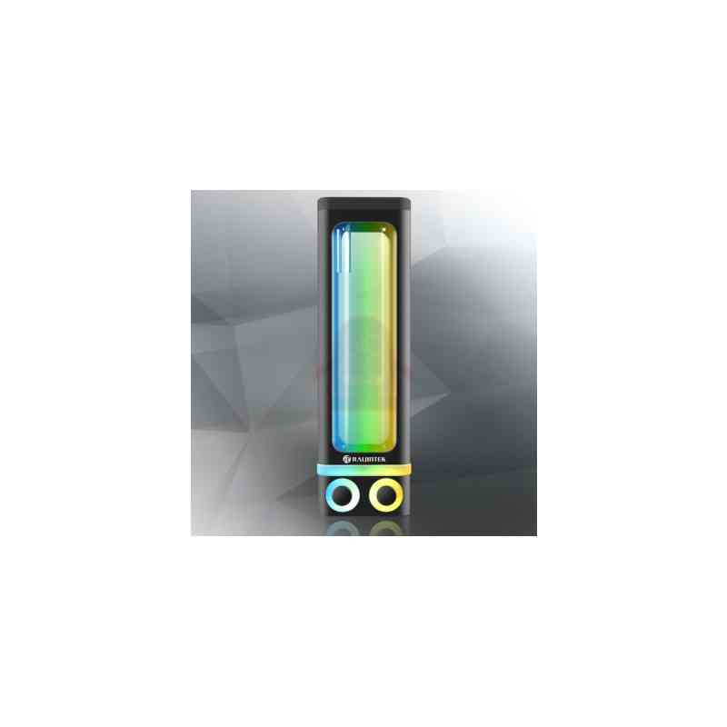 RAIJINTEK SERBATOI ANTILA PURE R240A BLK 5V ARGB H263 700mL G1/4''