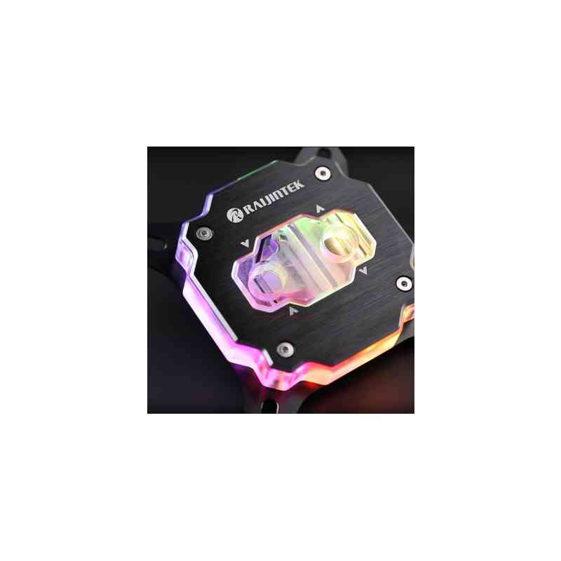 RAIJINTEK WATER BLOCK FORKIS PRO RBW 5V ARGB G1/4'' per INTEL & AMD