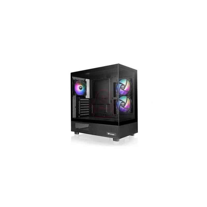 THERMALTAKE CASE M.TOWER VIEW 270 PLUS 2*TG BLACK 3*120mm ARGB Hydraulic