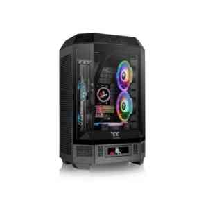 THERMALTAKE CASE MICRO THE TOWER 300 BLACK WIN SPCC 3*TG 2FAN*CT140 METAL P