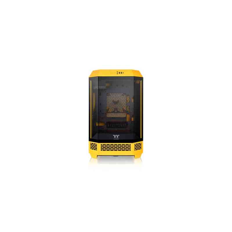 THERMALTAKE CASE MICRO THE TOWER 300 BUMBLEBEE WIN SPCC 3*TG 2FAN*CT140 MET