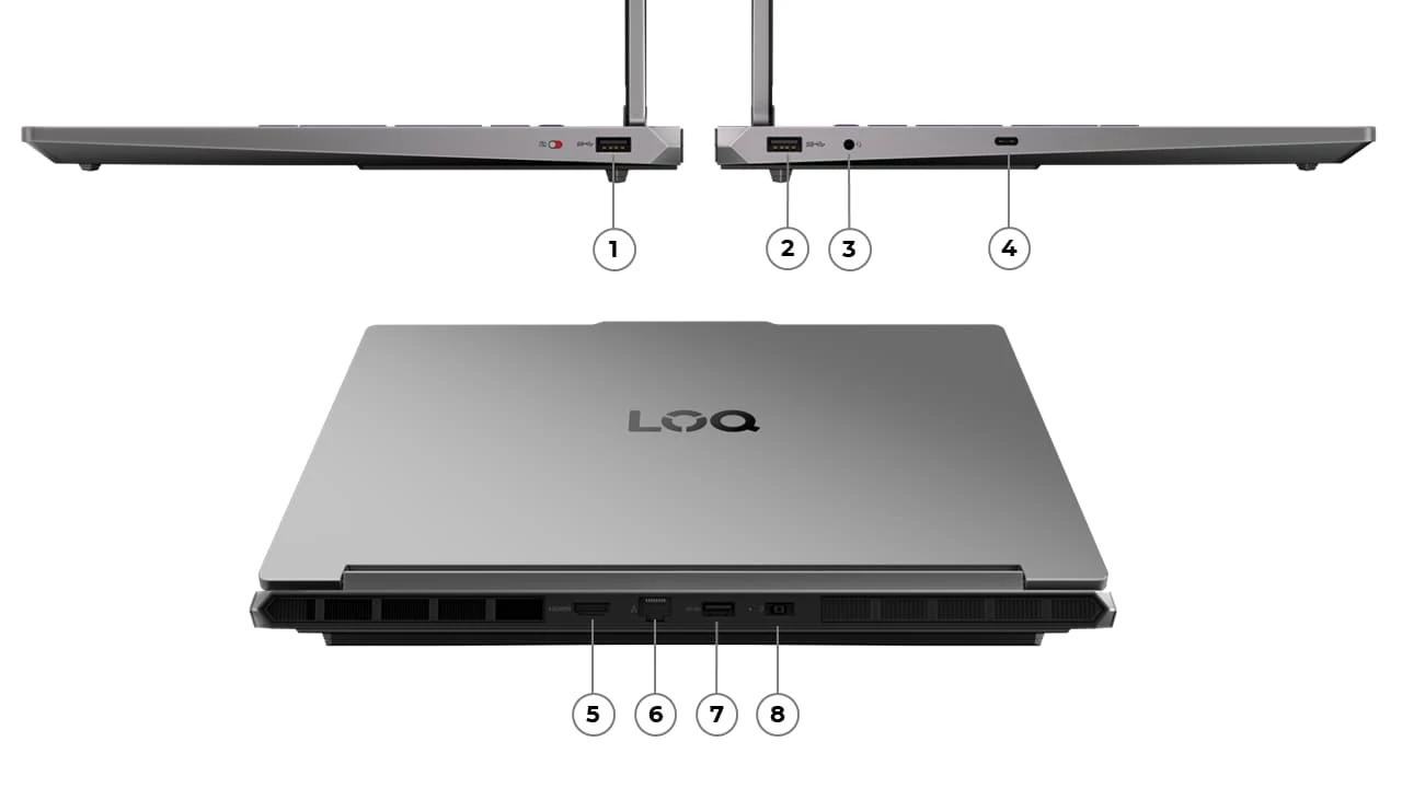 LENOVO NB LOQ 15IRH11E CORE 7 230H 16GB 512GB SSD 15 RTX 3050 4GB WIN 11 HOME