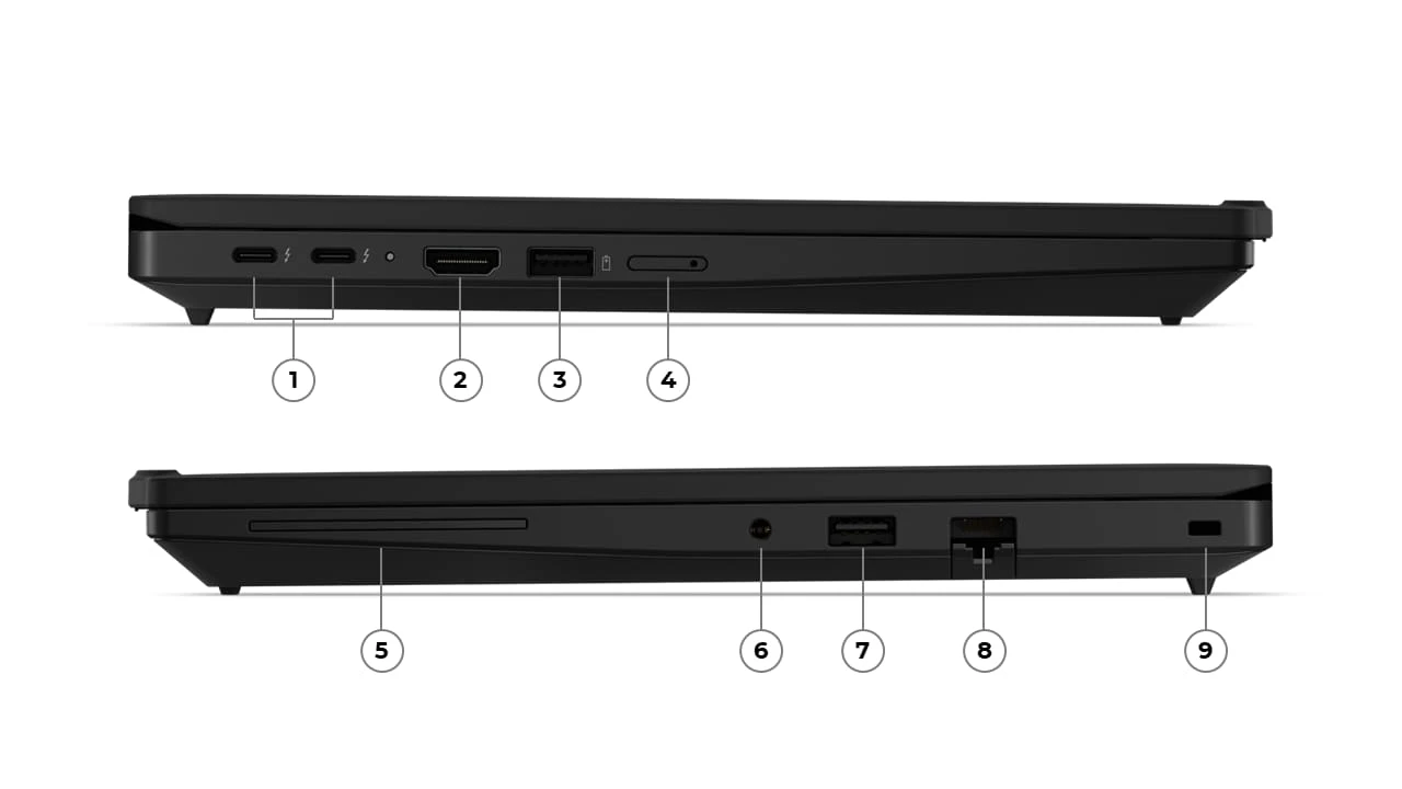 Lenovo ThinkPad T14 Gen 7 (Intel) Copilot+ PC Intel Core Ultra 7 355 Computer portatile 35,6 cm (14") WUXGA 16 GB LPDDR5x-SDRAM 512 GB SSD Wi-Fi 7 (802.11be) Windows 11 Pro Italiano Nero