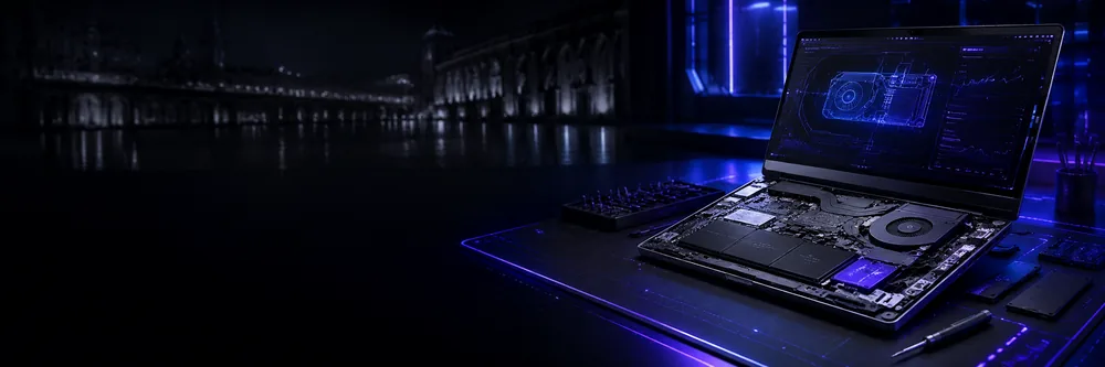 Riparazione notebook e portatili con diagnosi hardware e software a Modena